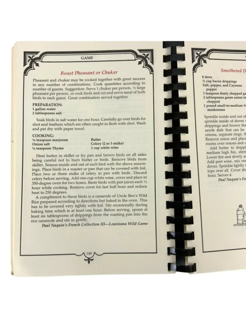 Best Of The Best From Louisiana Cookbook Spiral Bound 1984 Quail Ridge Press
